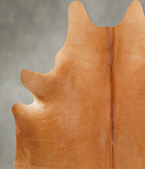 Solid Brown X-Large Brazilian Cowhide Rug 7'8"H x 6'3"W #B27142 by Hudson Hides