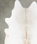 Grey with Beige XX-Large Brazilian Cowhide Rug 8'0"H x 7'6"W #B27145 by Hudson Hides