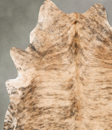 Light Brindle X-Large Brazilian Cowhide Rug 7'6"H x 6'4"W #B27146 by Hudson Hides