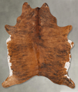 Medium Brindle X-Large Brazilian Cowhide Rug 7'2"H x 5'10"W #B27152 by Hudson Hides