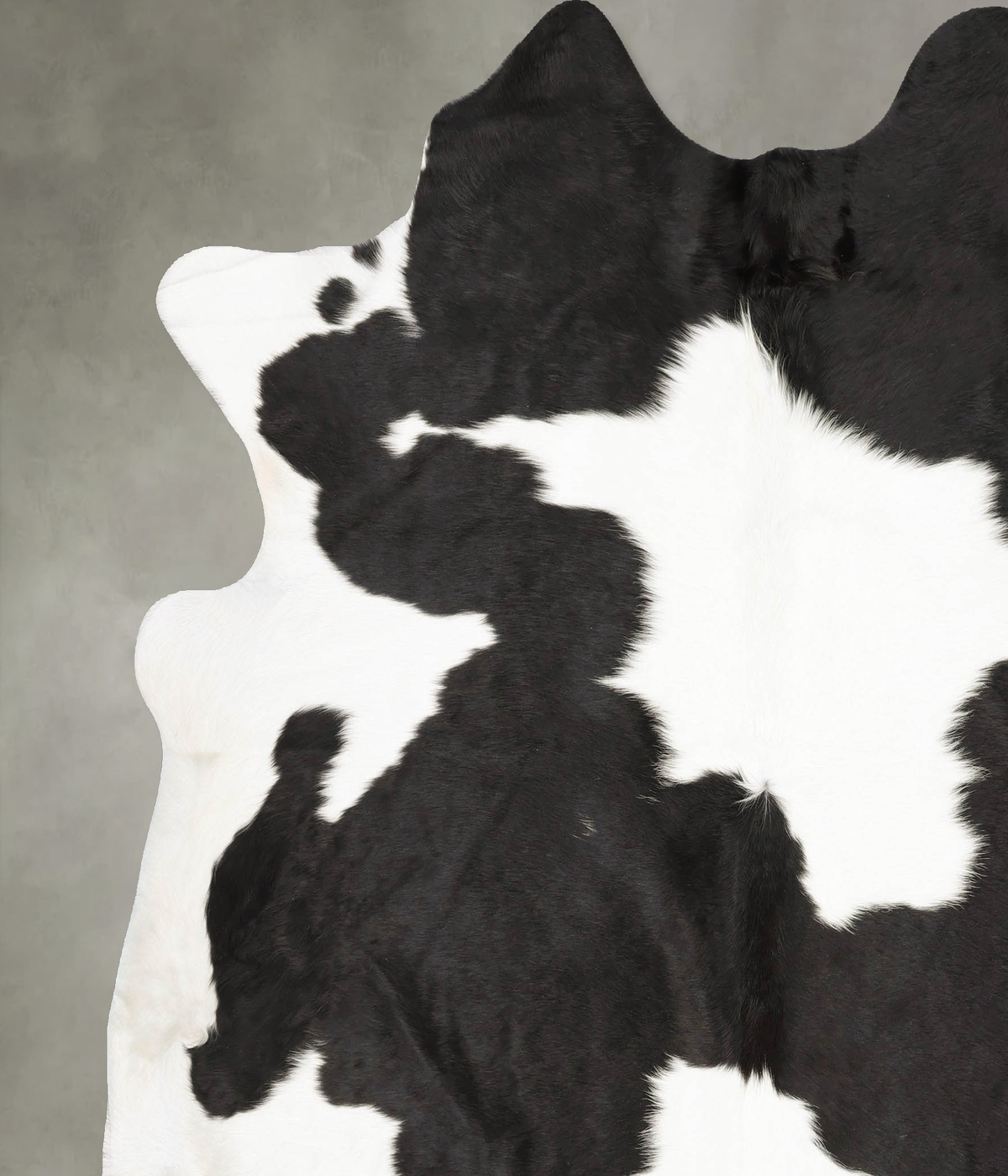 Black and White Cowhide Rug #B27160