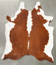 Hereford XX-Large Brazilian Cowhide Rug 8'6"H x 7'2"W #B27161 by Hudson Hides