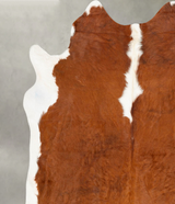 Hereford XX-Large Brazilian Cowhide Rug 7'10"H x 7'6"W #B27164 by Hudson Hides