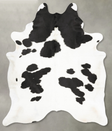 Black and White XX-Large Brazilian Cowhide Rug 8'5"H x 6'5"W #B27170 by Hudson Hides