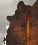 Dark Brindle XX-Large Brazilian Cowhide Rug 8'0"H x 6'8"W #B27176 by Hudson Hides