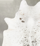 Salt and Pepper Brown XX-Large Brazilian Cowhide Rug 8'2"H x 6'5"W #B27178 by Hudson Hides