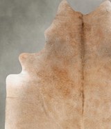 Light Caramel X-Large Brazilian Cowhide Rug 7'2"H x 6'4"W #B27180 by Hudson Hides