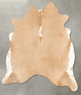 Palomino XX-Large Brazilian Cowhide Rug 7'3"H x 7'0"W #B27182 by Hudson Hides