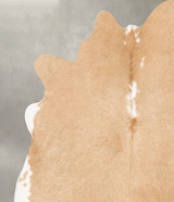 Palomino XX-Large Brazilian Cowhide Rug 7'3"H x 7'0"W #B27182 by Hudson Hides