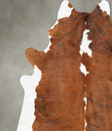 Tricolor XX-Large Brazilian Cowhide Rug 8'2"H x 7'2"W #B27191 by Hudson Hides