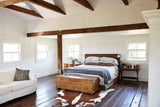 Hereford XX-Large Brazilian Cowhide Rug 7'10"H x 6'8"W #B27193 by Hudson Hides