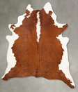 Hereford XX-Large Brazilian Cowhide Rug 8'11"H x 7'3"W #B27196 by Hudson Hides
