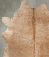 Champagne XX-Large Brazilian Cowhide Rug 8'1"H x 6'4"W #B27201 by Hudson Hides