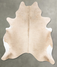 Champagne XX-Large Brazilian Cowhide Rug 7'10"H x 6'6"W #B27202 by Hudson Hides
