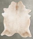 Champagne X-Large Brazilian Cowhide Rug 7'5"H x 6'1"W #B27203 by Hudson Hides