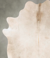 Champagne X-Large Brazilian Cowhide Rug 7'5"H x 6'1"W #B27203 by Hudson Hides