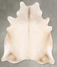 Champagne XX-Large Brazilian Cowhide Rug 8'0"H x 6'8"W #B27205 by Hudson Hides