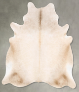 Champagne XX-Large Brazilian Cowhide Rug 8'0"H x 6'8"W #B27205 by Hudson Hides