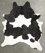 Black and White XX-Large Brazilian Cowhide Rug 8'6"H x 6'4"W #B27206 by Hudson Hides
