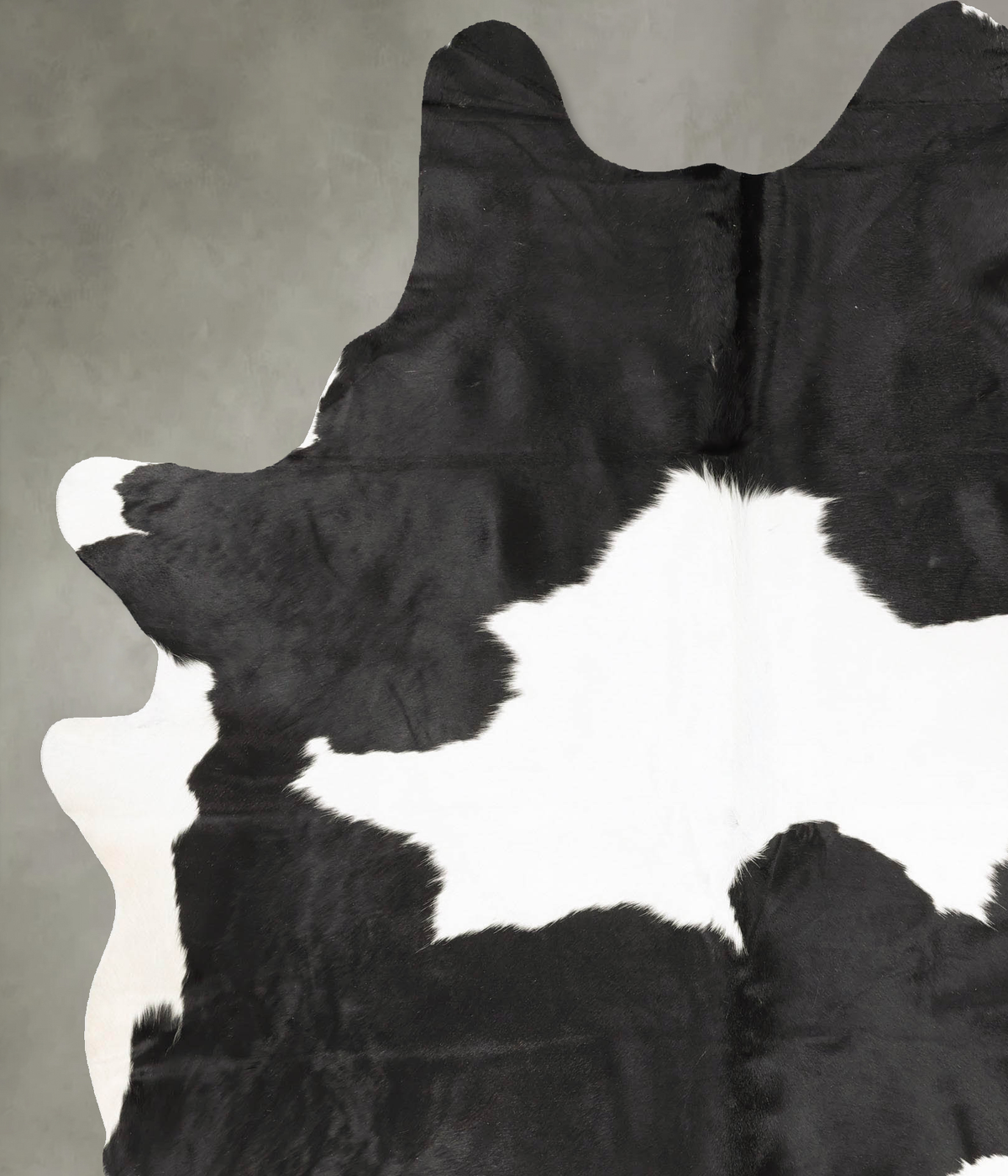 Black and White XX-Large Brazilian Cowhide Rug 8'6"H x 6'4"W #B27206 by Hudson Hides