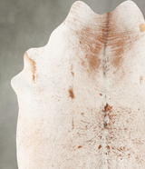Salt and Pepper Brown X-Large Brazilian Cowhide Rug 7'1"H x 6'5"W #B27221 by Hudson Hides
