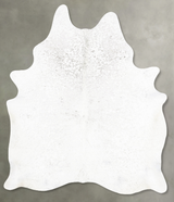 Light Grey X-Large Brazilian Cowhide Rug 8'1"H x 5'11"W #B27235 by Hudson Hides