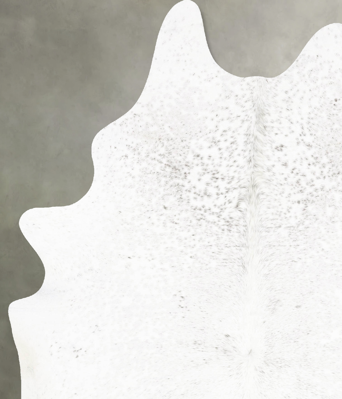 Light Grey X-Large Brazilian Cowhide Rug 8'1"H x 5'11"W #B27235 by Hudson Hides