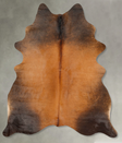 Warm Caramel XX-Large Brazilian Cowhide Rug 8'4"H x 6'5"W #B27240 by Hudson Hides