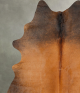 Warm Caramel XX-Large Brazilian Cowhide Rug 8'4"H x 6'5"W #B27240 by Hudson Hides