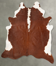 Hereford XX-Large Brazilian Cowhide Rug 9'1"H x 7'1"W #B27249 by Hudson Hides