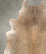 Grey with Beige X-Large Brazilian Cowhide Rug 7'5"H x 6'8"W #B27263 by Hudson Hides