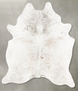 Salt and Pepper Black X-Large Brazilian Cowhide Rug 7'9"H x 6'2"W #B27266 by Hudson Hides
