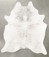 Salt and Pepper Black X-Large Brazilian Cowhide Rug 7'9"H x 6'2"W #B27266 by Hudson Hides
