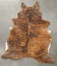 Medium Brindle X-Large Brazilian Cowhide Rug 7'5"H x 5'11"W #B27277 by Hudson Hides