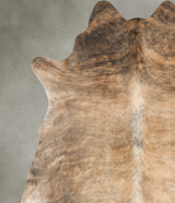 Light Brindle X-Large Brazilian Cowhide Rug 7'2"H x 6'3"W #B27279 by Hudson Hides