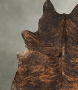 Dark Brindle X-Large Brazilian Cowhide Rug 7'5"H x 6'4"W #B27280 by Hudson Hides