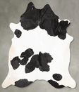Black and White XX-Large Brazilian Cowhide Rug 9'3"H x 7'8"W #B27281 by Hudson Hides