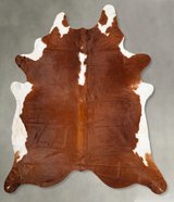 Hereford XX-Large Brazilian Cowhide Rug 9'5"H x 8'0"W #B27303 by Hudson Hides