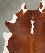 Hereford XX-Large Brazilian Cowhide Rug 9'5"H x 8'0"W #B27303 by Hudson Hides
