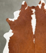 Hereford X-Large Brazilian Cowhide Rug 7'10"H x 6'2"W #B27305 by Hudson Hides