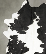 Black and White XX-Large Brazilian Cowhide Rug 8'10"H x 6'6"W #B27306 by Hudson Hides