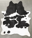 Black and White XX-Large Brazilian Cowhide Rug 8'10"H x 6'6"W #B27307 by Hudson Hides