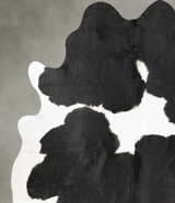 Black and White XX-Large Brazilian Cowhide Rug 8'4"H x 6'10"W #B27310 by Hudson Hides