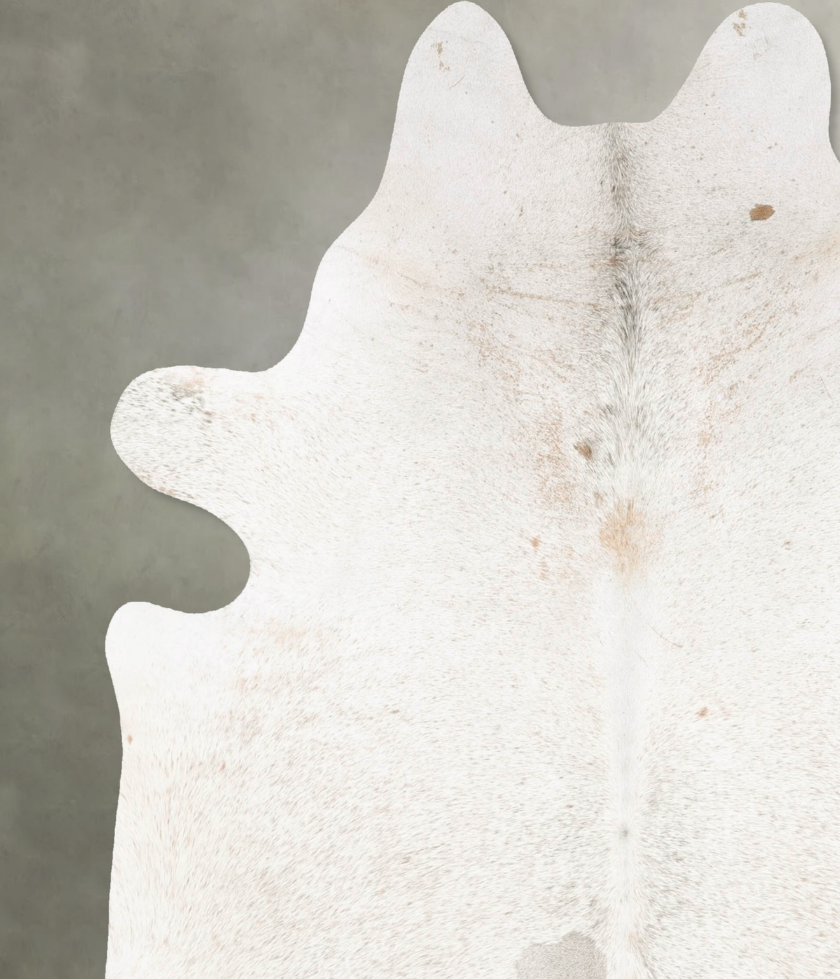 Salt and Pepper Brown Cowhide Rug #B27311