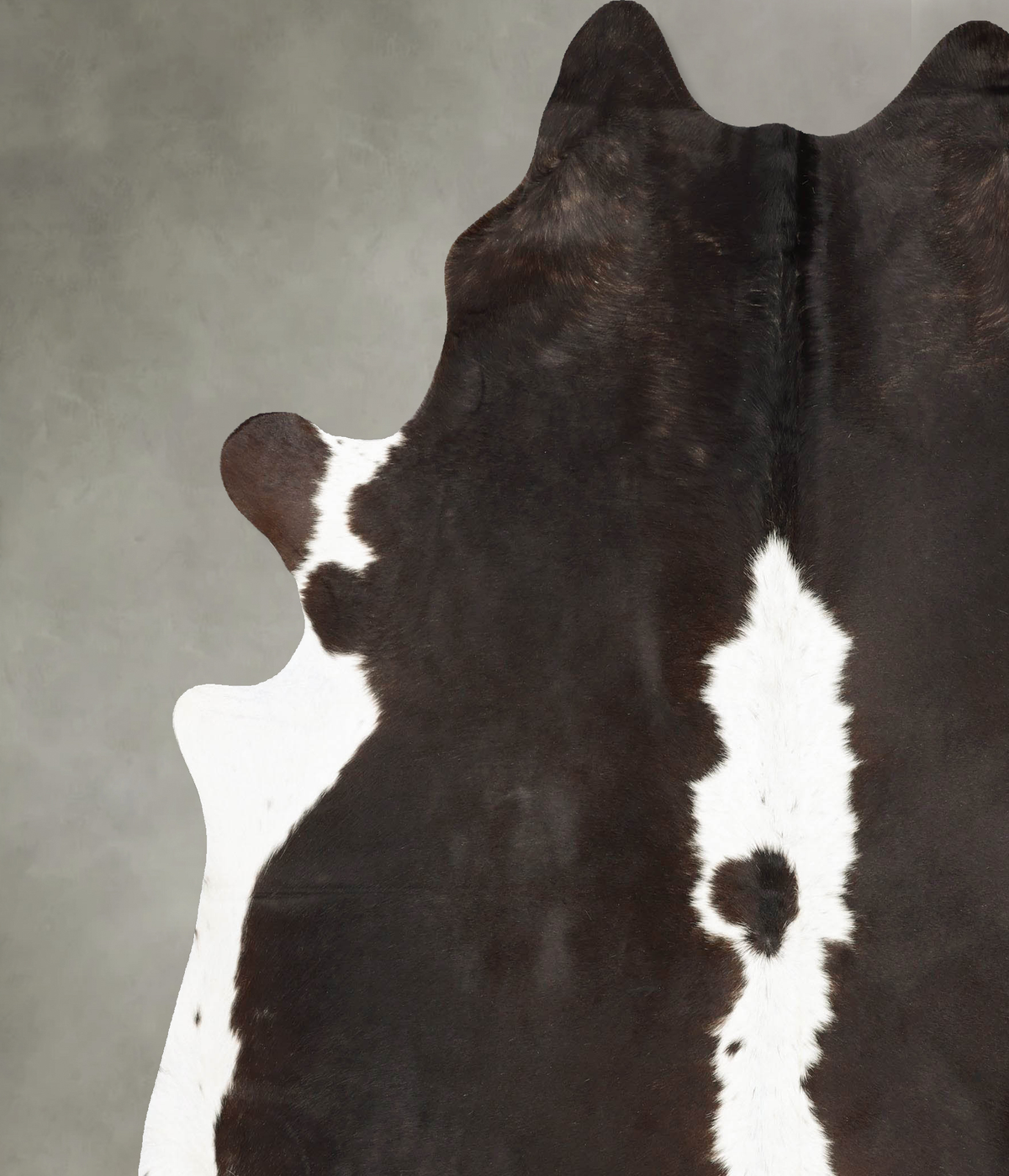 Black and White XX-Large Brazilian Cowhide Rug 8'2"H x 7'0"W #B27318 by Hudson Hides