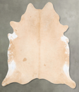 Palomino XX-Large Brazilian Cowhide Rug 8'6"H x 7'7"W #B27326 by Hudson Hides
