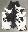 Black and White XX-Large Brazilian Cowhide Rug 7'8"H x 7'0"W #B27332 by Hudson Hides