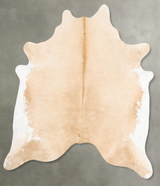 Palomino XX-Large Brazilian Cowhide Rug 8'8"H x 7'4"W #B27337 by Hudson Hides
