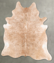 Light Caramel XX-Large Brazilian Cowhide Rug 8'5"H x 7'6"W #B27344 by Hudson Hides
