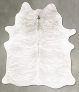 Grey Brindle Large Brazilian Cowhide Rug 6'3"H x 5'1"W #B27353 by Hudson Hides